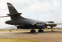 86-0126 @ MHZ - B-1B Lancer named Hungry Devil of 7th Bombardment Wing's 28th Bomb Squadron on the flight-line at the 1996 RAF Mildenhall Air Fete. - by Peter Nicholson