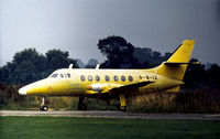 G-8-12 @ OXF - Handley Page Jetstream in Class B civil markings at Kidlington in the Summer of 1971 - by Peter Nicholson