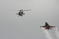 Q-19 @ EGVA - Taken at the Royal International Air Tattoo 2010, displaying with F-16AM J-015 (two Tigers) - by Steve Staunton