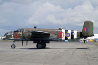N88972 @ PAE - B-25 Grumpy is one of many historical aircraft in John Sessions collection - by Duncan Kirk