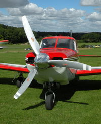 N500AV @ EGHP - Very nice looking Comanche, Lycoming IO-540 SER - by BIKE PILOT