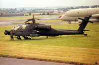 84-24288 @ EGVA - AH-64A Apache of the US Army's 2-227th Aviation Battalion at the 1993 Intnl Air Tattoo at RAF Fairford. - by Peter Nicholson