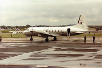 XS791 @ EGVA - Andover CC.2, callsign Ascot 1001, of 32 Squadron at RAF Northolt on the flight-line at the 1993 Intnl Air Tattoo at RAF Fairford. - by Peter Nicholson
