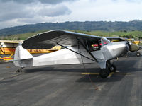 N36483 @ O69 - Locally-based 1945 Taylorcraft BC12-D @ Petaluma, CA - by Steve Nation