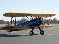 N51906 @ GWW - Fuel Stop @ Goldsboro-Wayne. Restored aircraft being ferried to its new owner in Florida. - by George Zimmerman