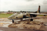 2506 @ EGVA - An-26 Curl of the Slovak Air Force on the flight-line at the 1993 Intnl Air Tattoo at RAF Fairford. - by Peter Nicholson