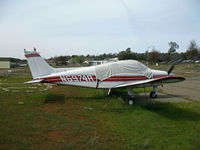 N6974R @ O61 - Locally-based 1974 Beech C23 with cockpit cover @ Cameron Airpark, CA - by Steve Nation