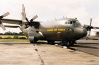 84005 @ EGVA - C-130H Hercules of F7 Wing Swedish Air Force on display at the 1993 Intnl Air Tattoo at RAF Fairford. - by Peter Nicholson