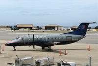 N270YV @ KMRY - United Express 1993 EMB-120R awaiting passengers @ Monterey Penisula Airport, CA - by Steve Nation