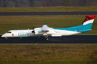 LX-LGD @ EDDR - decelerates after touchdown - by Friedrich Becker