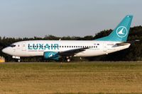 LX-LGP @ ELLX - departure via RW06 - by Friedrich Becker