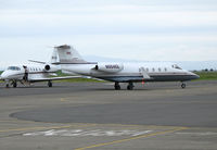 N554CL @ KAPC - 1982 Learjet 55 visiting Napa County Airport, CA - by Steve Nation