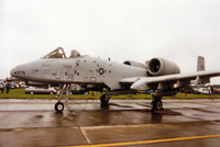 81-0978 @ EGVA - A-10A Thunderbolt, callsign Hawg 01, of 510th Fighter Squadron/52nd Fighter Wing based at Spangdahlem on display at the 1993 Intnl Air Tattoo at RAF Fairford. - by Peter Nicholson