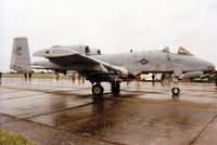 81-0978 @ EGVA - Another view of Hawg 01, the 510th Fighter Squadron A-10A Thunderbolt from Spangdahlem on display at the 1993 Intnl Air Tattoo at RAF Fairford. - by Peter Nicholson