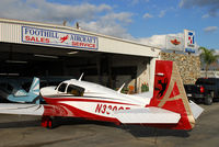 N330CF @ KCCB - Parked at Foothill Aircraft.
