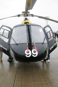 ZK199 @ EGUB - Taken at RAF Benson Families Day (in the pouring rain) August 2010. Note - this was formally G-DOIT - by Steve Staunton