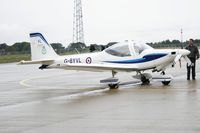 G-BYVL @ EGUB - Taken at RAF Benson Families Day (in the pouring rain) August 2010. - by Steve Staunton