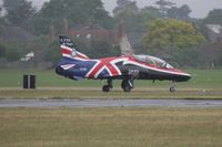 XX201 @ EGUB - Taken at RAF Benson Families Day (in the pouring rain) August 2010. - by Steve Staunton