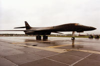 85-0077 @ EGVA - B-1B Lancer, callsign Bone 73, of 77th Bomb Squadron/28th Bombardment Wing on display at the 1993 Intnl Air Tattoo at RAF Fairford. - by Peter Nicholson