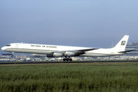 N871SJ @ EHAM - This DC-8 was just briefly in service with SAT. - by Joop de Groot
