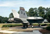 163157 - McDonnell Douglas F/A-18A Hornet at the Gate of MCAS Beaufort SC - by Ingo Warnecke