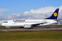 D-ABEW @ EGCC - Lufthansa - by Chris Hall