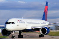 N702TW @ EGCC - Delta Air Lines - by Chris Hall