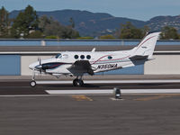 N350WA @ KSMO - N350WA arriving on RWY 21 - by Torsten Hoff