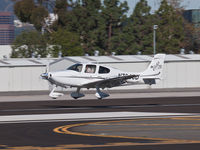 N734CD @ KSMO - N734CD arriving on RWY 21 - by Torsten Hoff