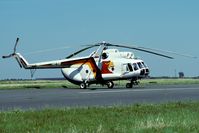 93 03 @ EDNW - This helo arrived from Brandenburg for the Wunstorf open house. Afterwards is was put on display in the local base museum. - by Joop de Groot