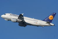 D-AILK @ EGCC - Lufthansa A319 departing from RW23R - by Chris Hall