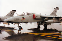 MM7142 @ EGVA - AMX Centaur of 30 Stormo Italian Air Force on display at the 1993 Intnl Air Tattoo at RAF Fairford. - by Peter Nicholson