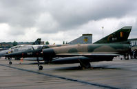 BA17 @ MHZ - Mirage 5BA of 8 Squadron Belgian Air Force on display at the 1983 RAF Mildenhall Air Fete. - by Peter Nicholson