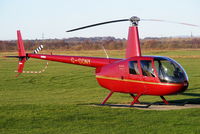 G-CCNY @ EGCB - privately owned R44 based at Barton - by Chris Hall