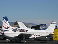 N15682 @ SZP - 1972 Piper PA-28-140 CHEROKEE, Lycoming O-320-E2A 150 Hp - by Doug Robertson