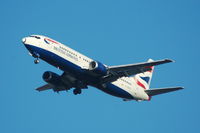 G-DOCZ @ EGCC - British Airways  G-DOCZ Boeng 737-436 on approach to Manchester Airport - by David Burrell