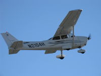 N2104H @ SZP - 2007 Cessna 172S SKYHAWK SP, Lycoming IO-360-L2A 180 Hp, constant-speed prop, gross weight 2,550 lbs, takeoff climb Rwy 22 - by Doug Robertson