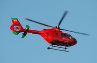 G-WASN @ EGFH - South Wales based Wales Air Ambulance helicopter (Helimed 57) responding to an emergency  - by Roger Winser