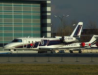 C-GXVK @ LOWW - VK Holding Company IAI Gulfstream G150 - by Thomas Ranner