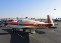 N231EU @ KRHV - Locally-based 1979 Mooney M20K with cockpit cover @ Reid-Hillview Airport, San Jose, CA - by Steve Nation