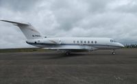 M-PAUL @ EGFH - Smart Hawker 4000 Horizon bizjet taxing to apron. Re-registered G-PROO on 17 November 2010 - by Roger Winser