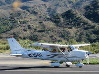 N2104H @ SZP - 2007 Cessna 172S SKYHAWK SP, Lycoming IO-360-L2A 180 Hp, landing roll Rwy 22 - by Doug Robertson