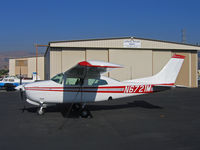 N6721M @ KRHV - Immaculate 1975 Cessna T210L in bright sunshine @ Reid-Hillview Airport, San Jose, CA - by Steve Nation