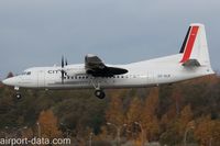 OO-VLR @ ELLX - OO-VLR_Fokker Fokker 50, c/n: 20121
