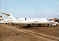 84-0108 @ MHZ - C-21A of 76th Airlift Squadron/86th Airlift Wing at Ramstein on display at the 1998 RAF Mildenhall Air Fete. - by Peter Nicholson