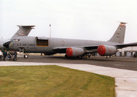 63-8017 @ MHZ - KC-135R Stratotanker of the resident 100th Air Refuelling Wing on display at the 1998 RAF Mildenhall Air Fete. - by Peter Nicholson