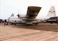 65-0967 @ MHZ - WC-130H Hercules of the 53rd Weather Reconnaissance Squadron at Keesler AFB on display at the 1998 RAF Mildenhall Air Fete. - by Peter Nicholson