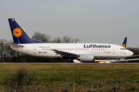 D-ABIB @ EGCC - Lufthansa - by Chris Hall