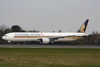 9V-SWL @ EGCC - Singapore Airlines - by Chris Hall