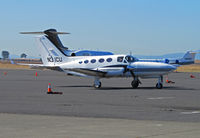 N31CU @ KAPC - Westlog Inc. (Brookings, OR) 1977 Cessna 421C heads out for take-off from Napa County Airport, CA - by Steve Nation